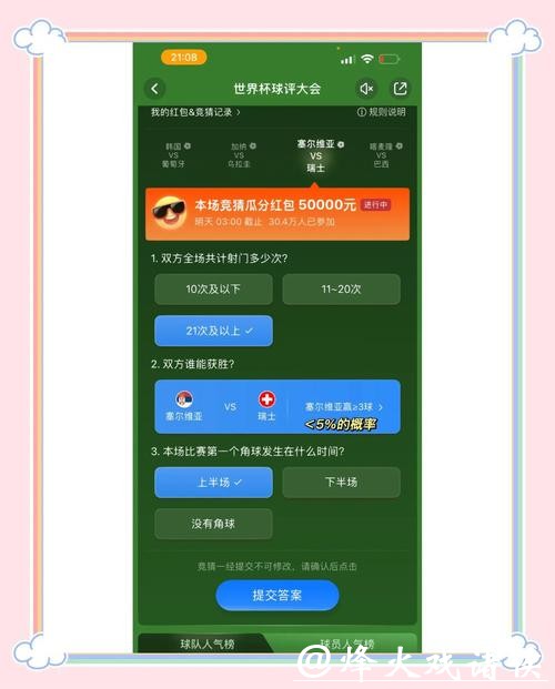 全面解析世界杯竞猜平台：体验与评测